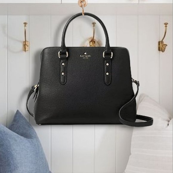 KATE SPADE "Larchmont Avenue Evangelie" Cross Body Satchel Bag - Picture 12 of 16